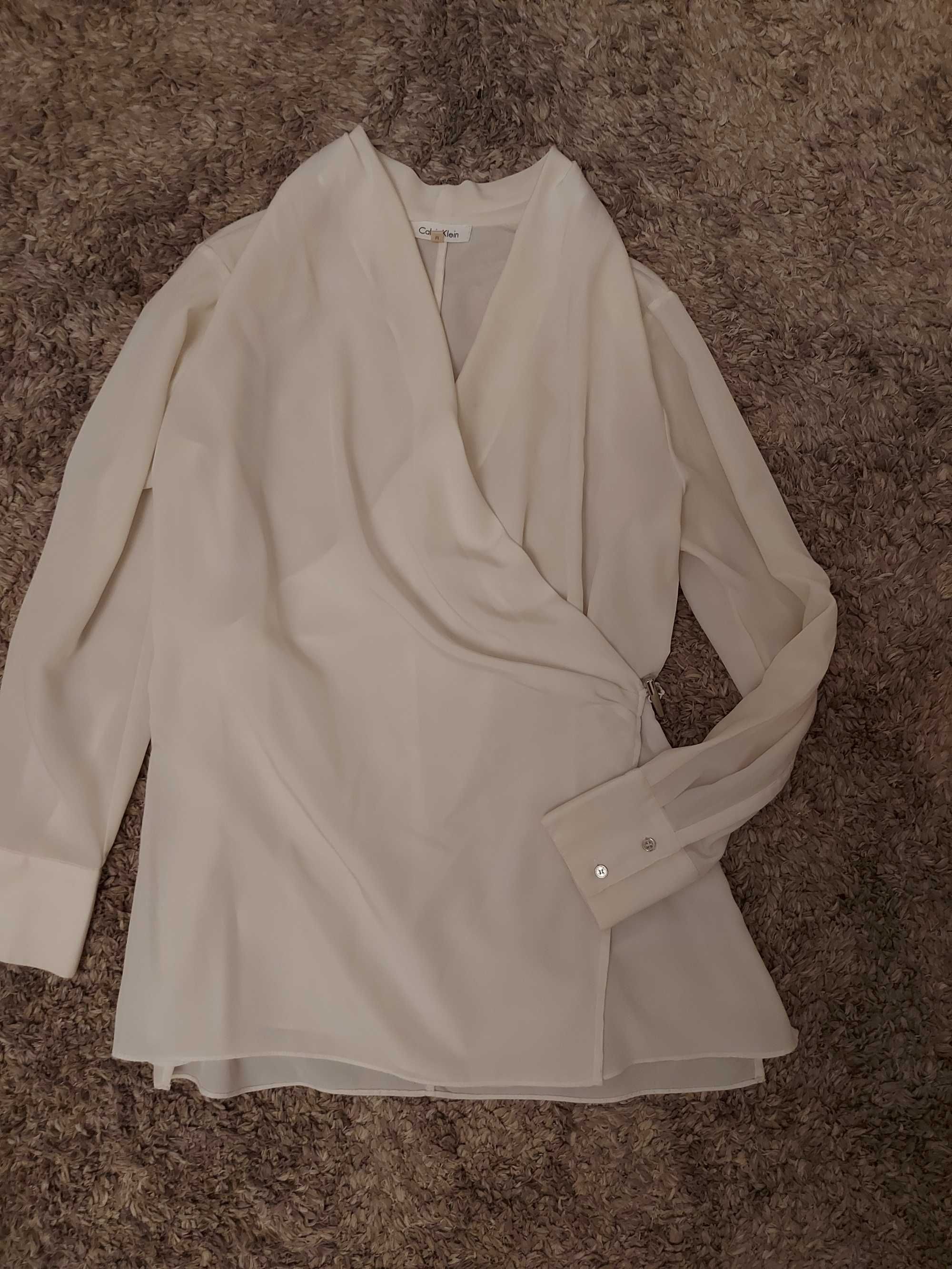 Bluzka koszula biała Calvin Klein rozm. M, L