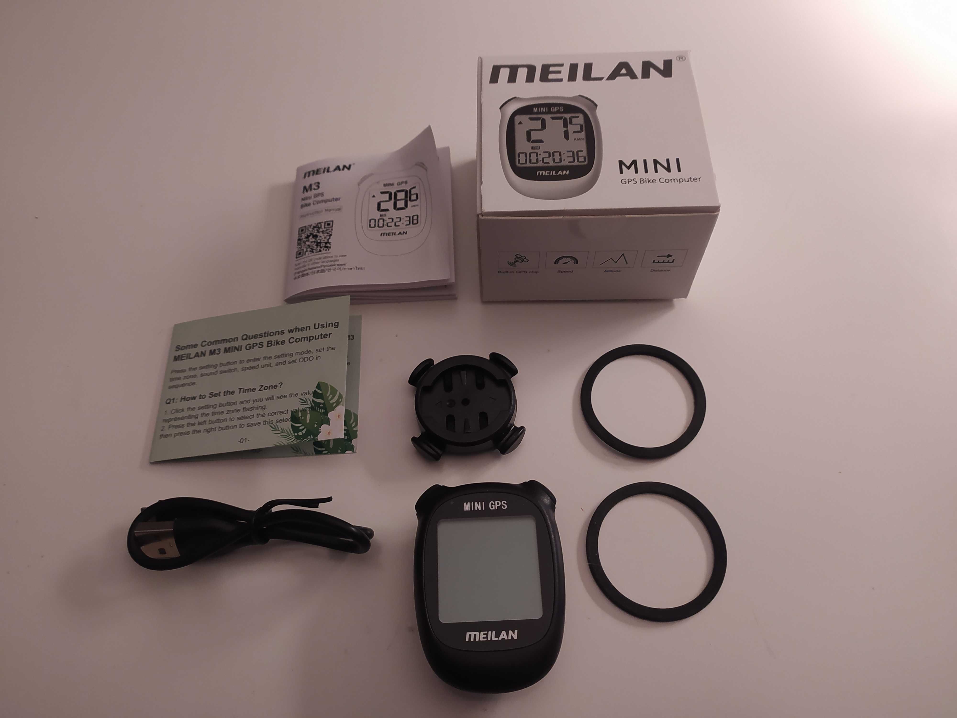 MEILAN M3 Mini GPS komputer rowerowy, bezprzewodowy, wodoszczelny