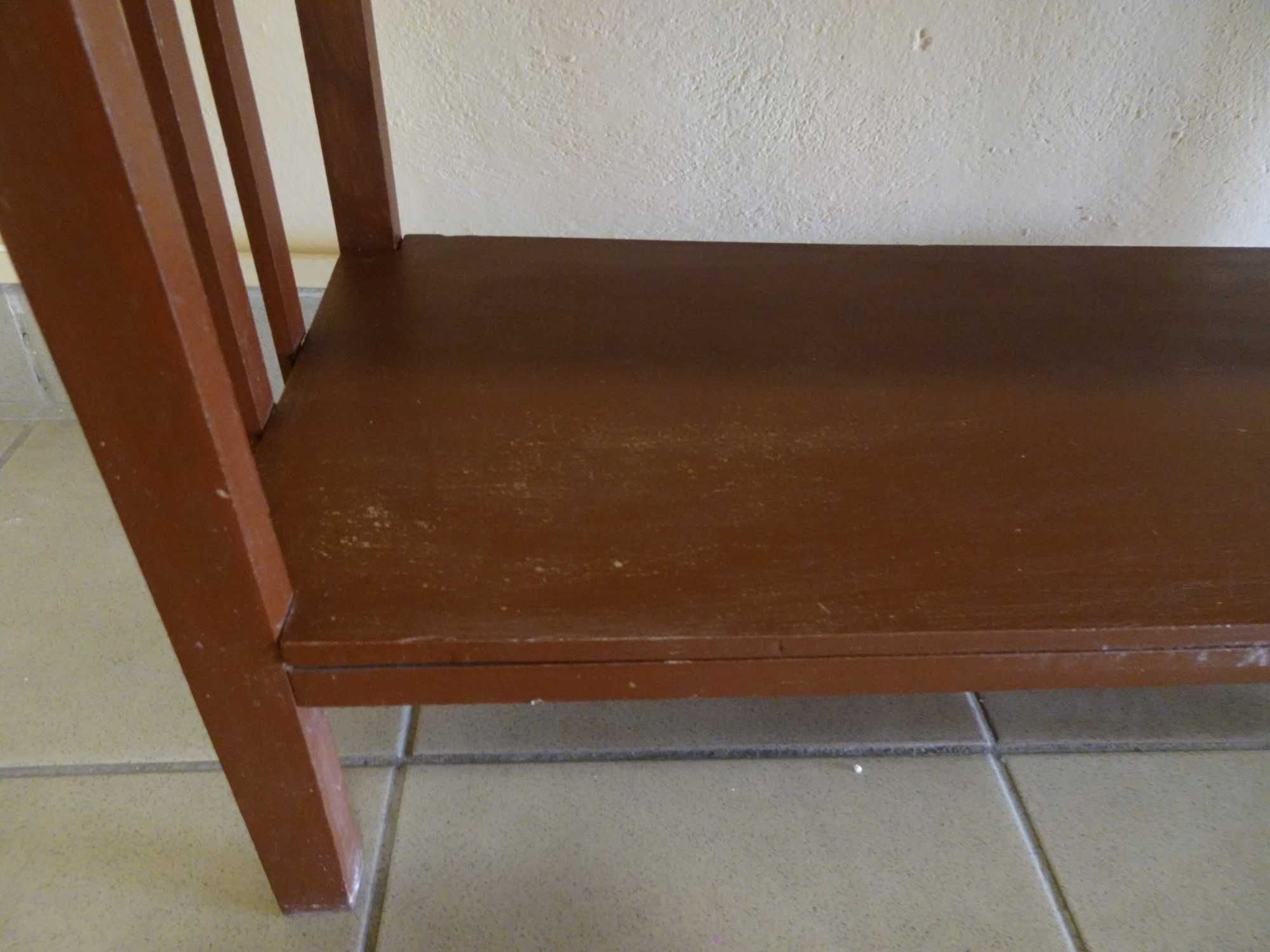 Etażerka drewniana lata 60 vintage PRL półka regał 3 półki 93,5x76x32