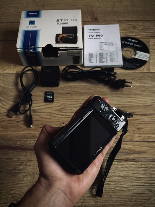 Olympus Tough TG-860 ЗАМІНА G7 X Цифровий Вінтажний Фотоапарат