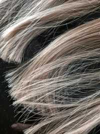 Clip in zestaw 100% naturalnych blond włosów