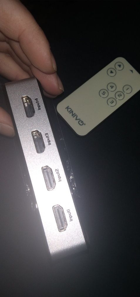 Hdmi коммутатор Kinivo(5входов и 1выход)