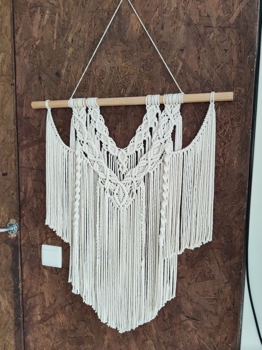 Painel parede Macrame