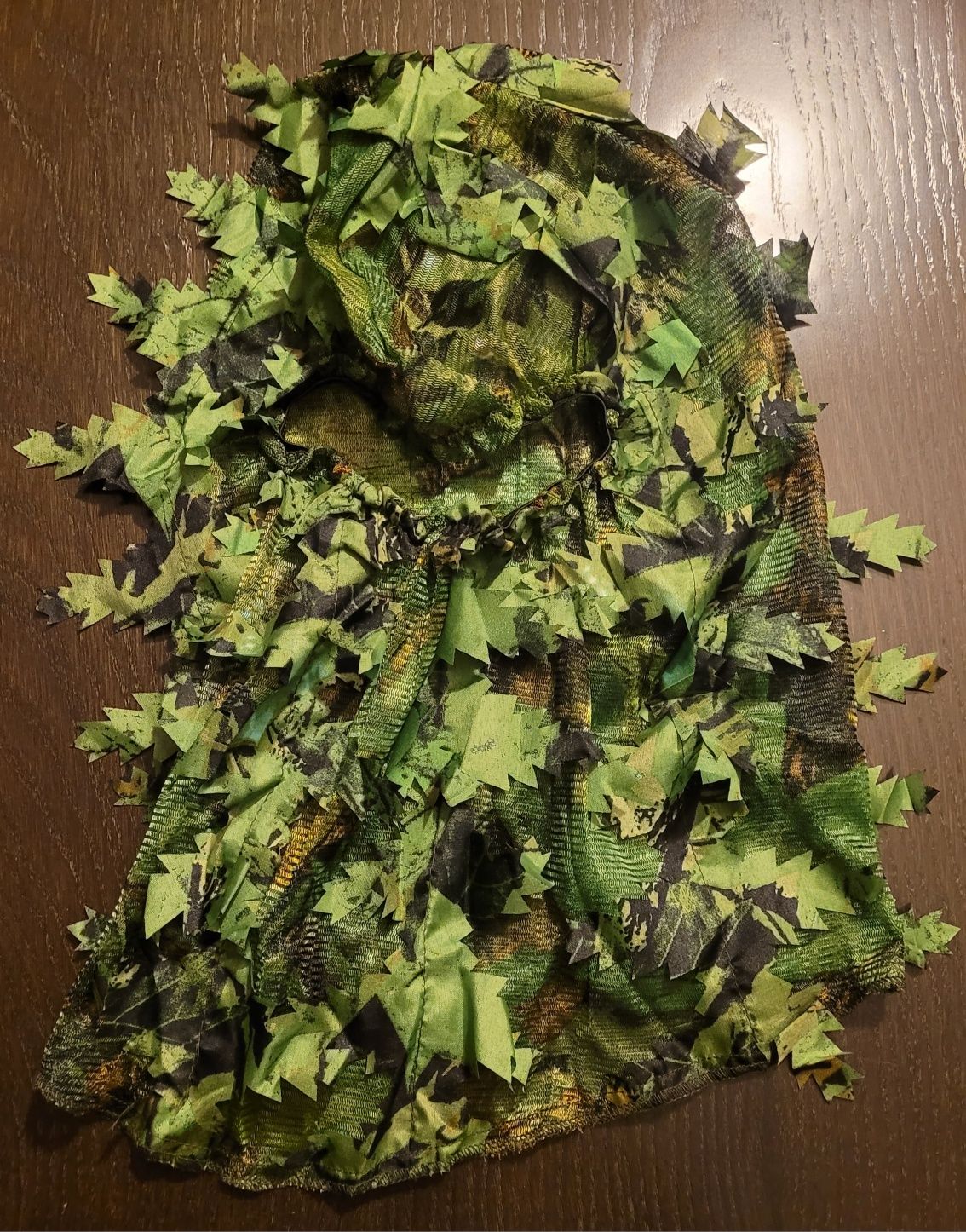 Kominiarka kamuflaż 3D liście ghillie