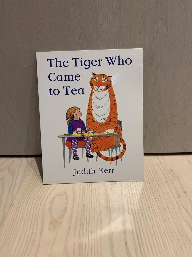 książka dla dzieci Judith Kerr „The tiger who came to tea” angielski