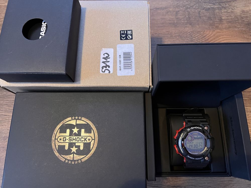 !OBNIŻKA! Casio G-Shock GWF-1035F 35th Anniversary Frogman Magma Ocean