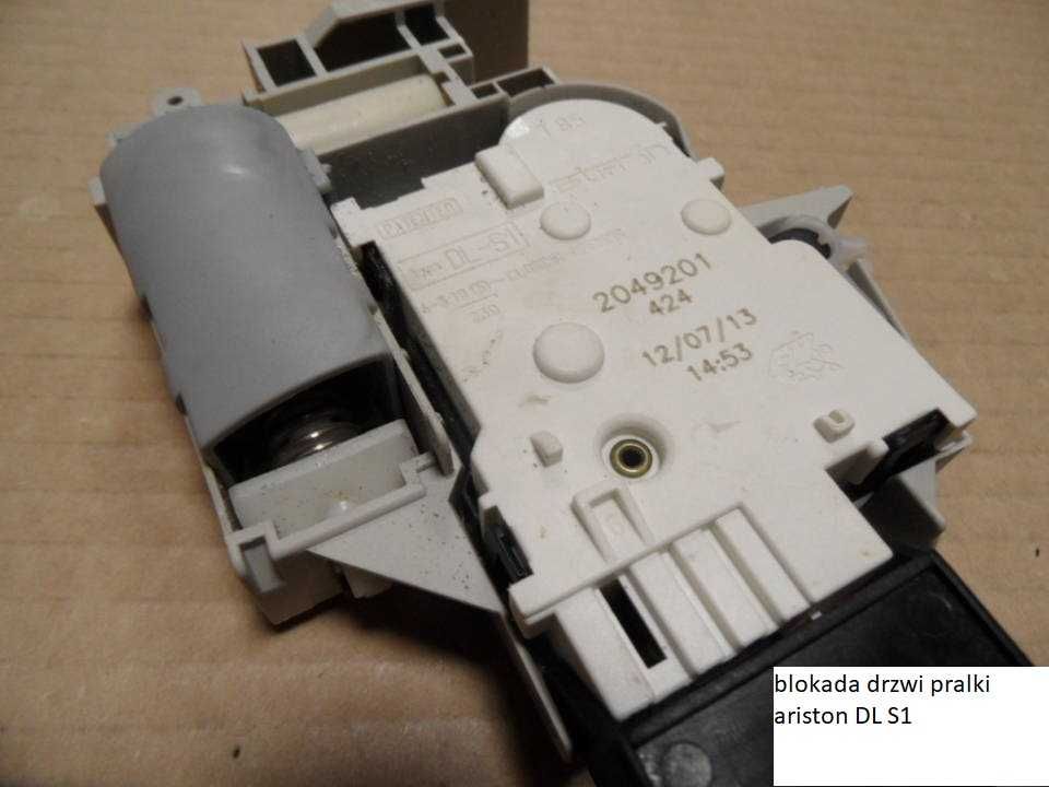blokada drzwi pralki ariston DL S1