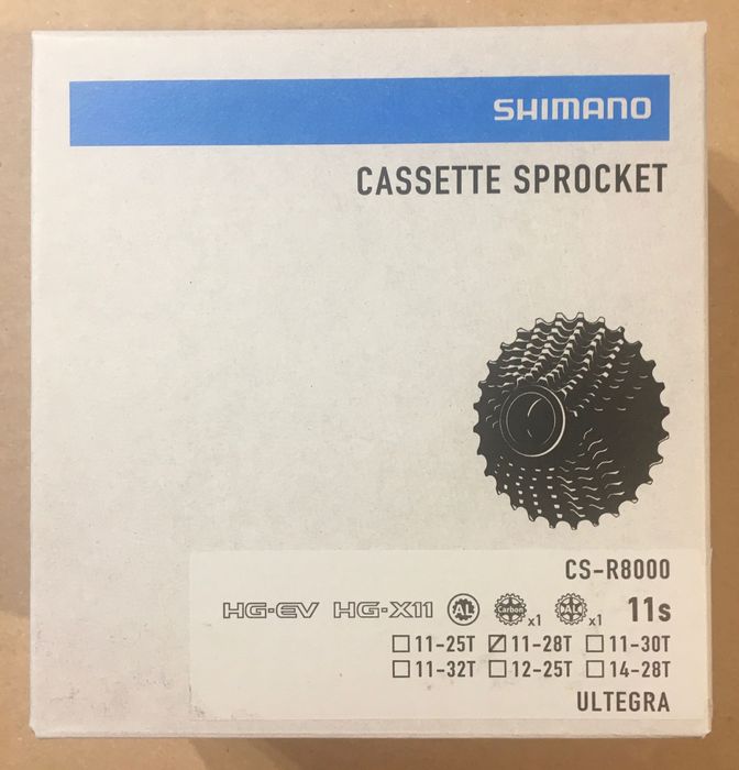 Shimano kaseta CS/R8000 Ultegra 11/28 11rz