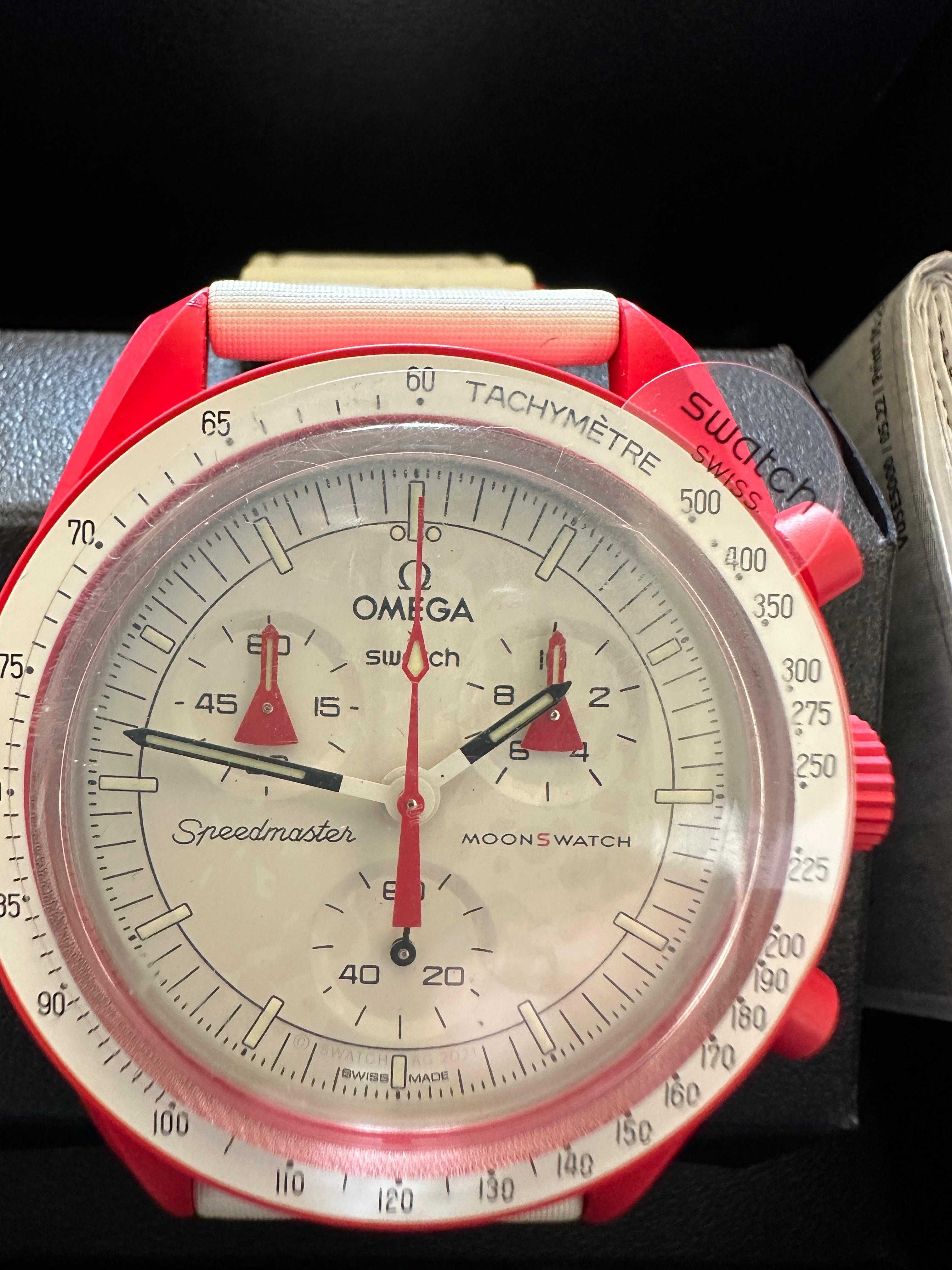 Omega x Swatch Moonswatch - mission to Mars