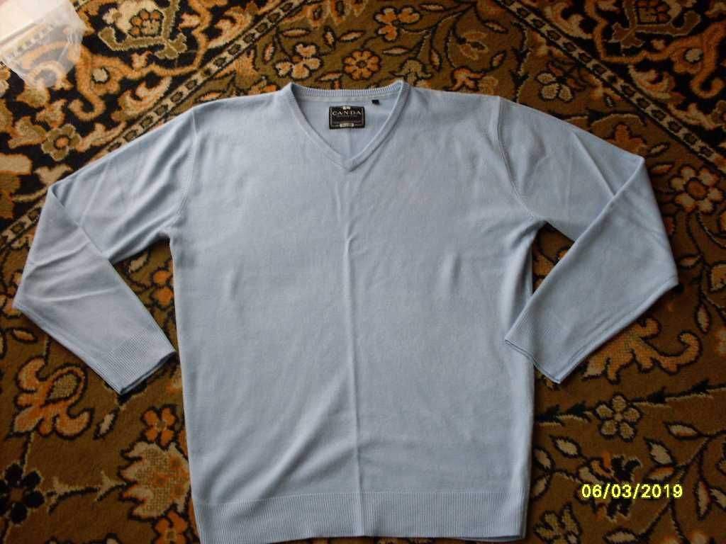 swetr męski niebieski C&A  L/XL
