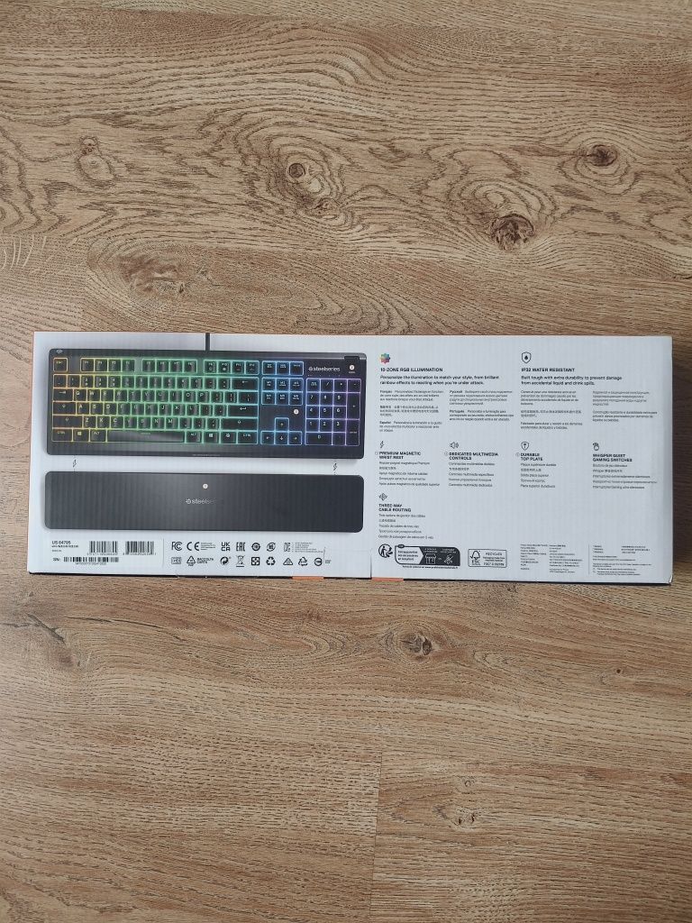 Klawiatura Steelseries Apex 3 - NOWA NIEOTWIERANA