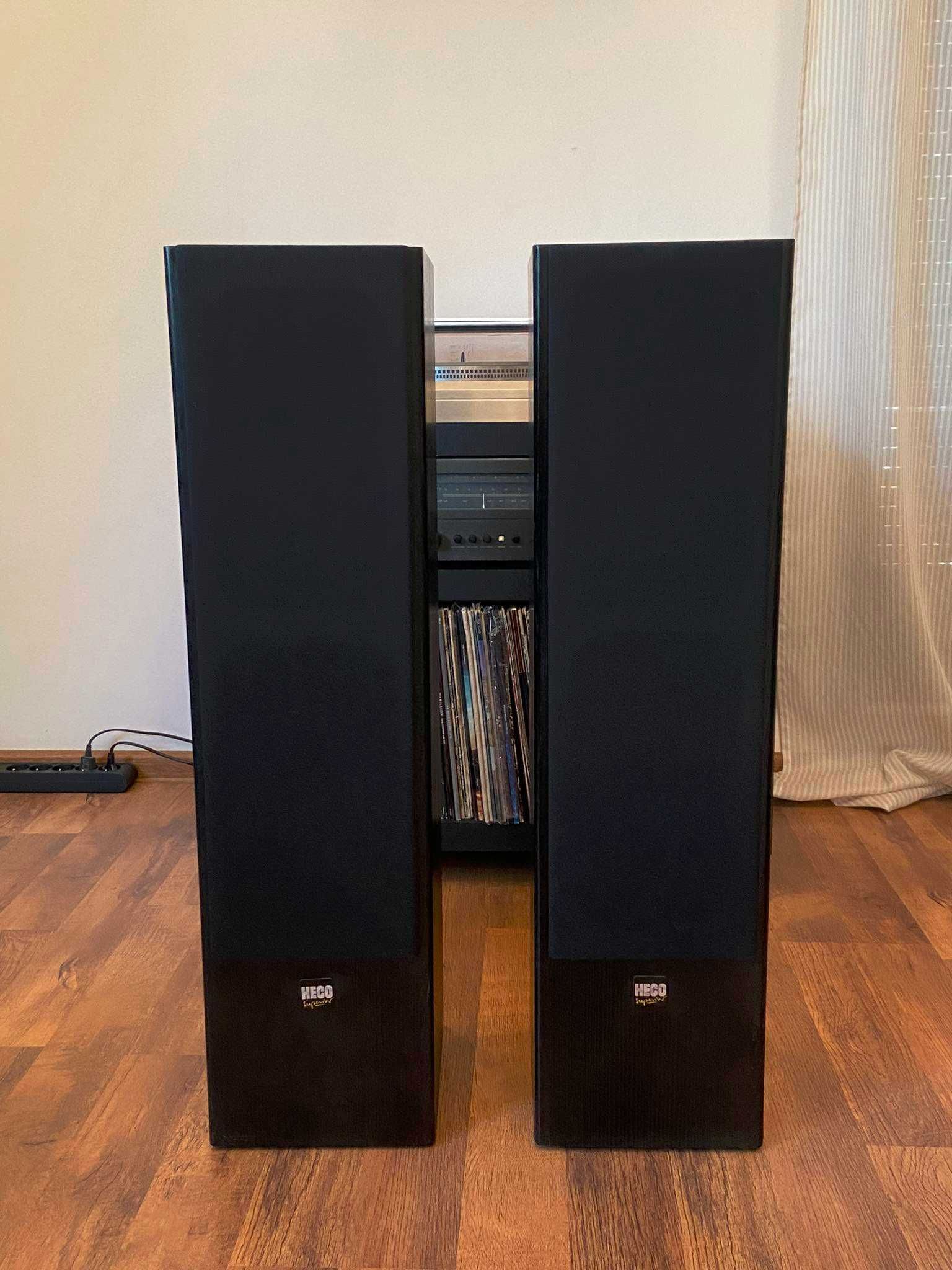 Kultowe kolumny HECO Superior 740-1 Unikat ISS subwoofer system