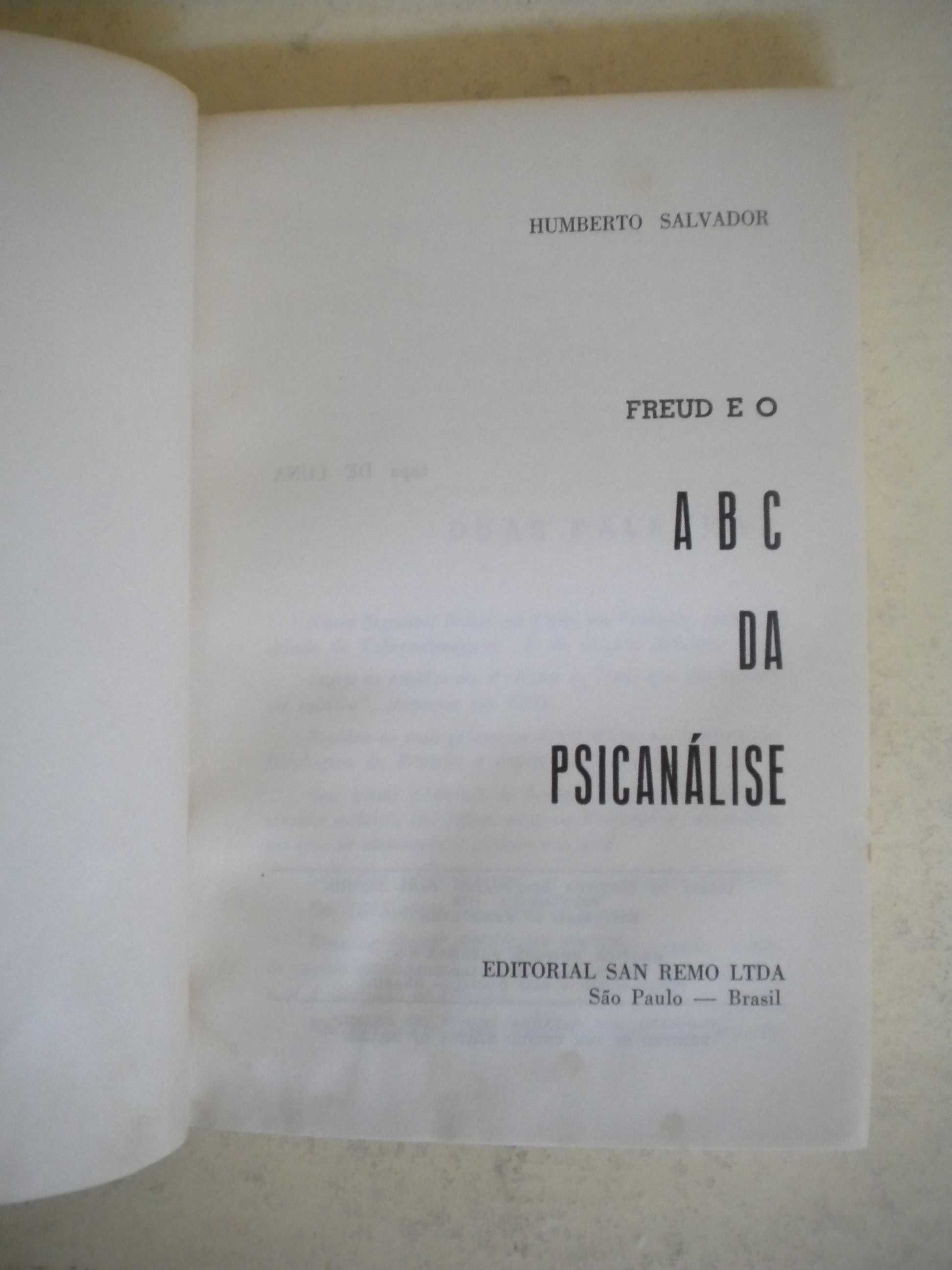 Freud e o ABC da Psicanálise
de Humberto Salvador