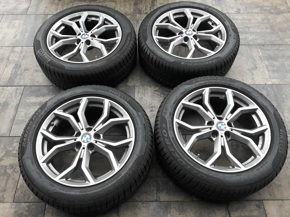 Oryginalne koła 19 BMW X4 G02 styling 694 Pirelli 245/50 R19