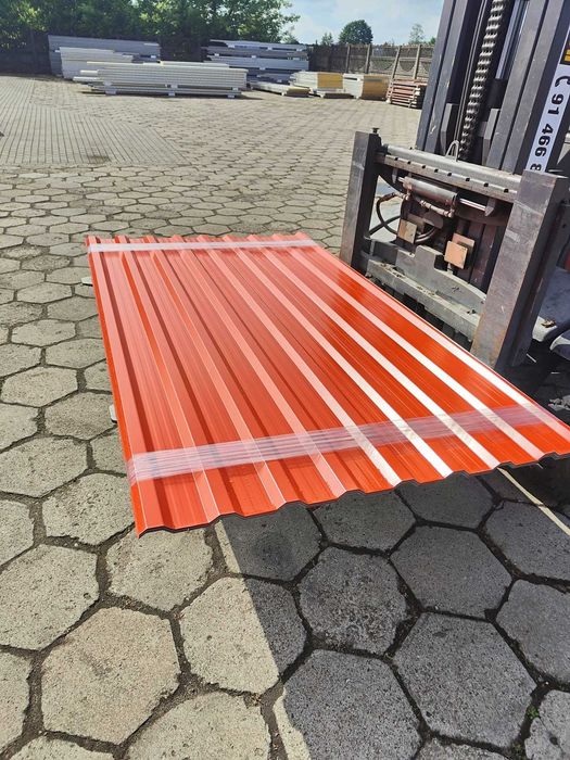 Blacha Trapezowa 2 Gat T-18/20 dł. ok 2,00m PROMOCJA (dowóz z Wrześńi)