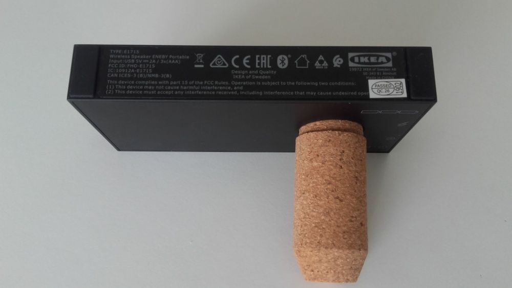 Ikea Coluna portátil Bluetooth ENEBY