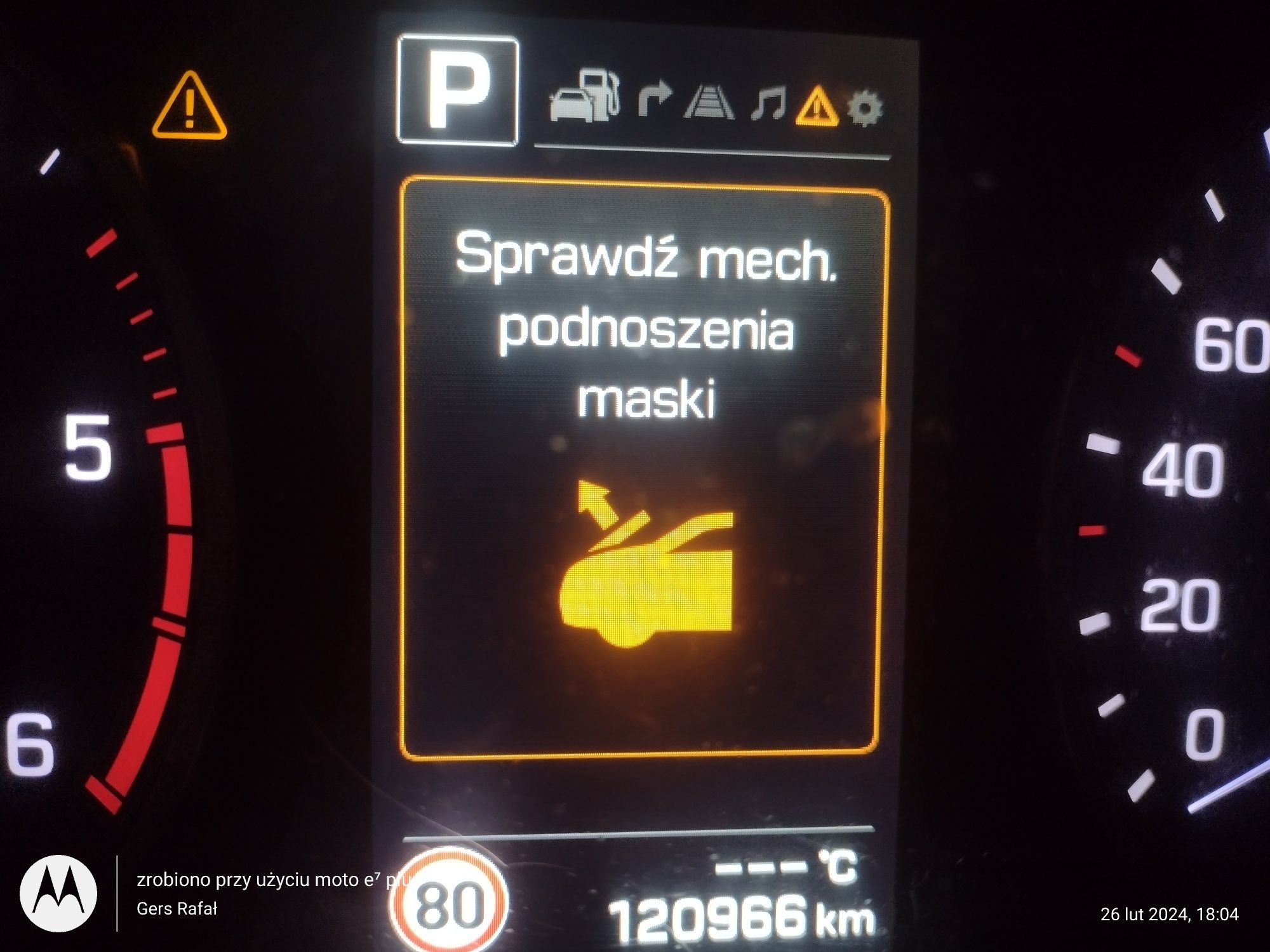 Czujnik ochrony pieszego Hyundai /Kia