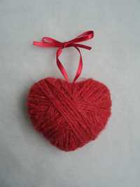 интерьерная игрушка валентинка сердце