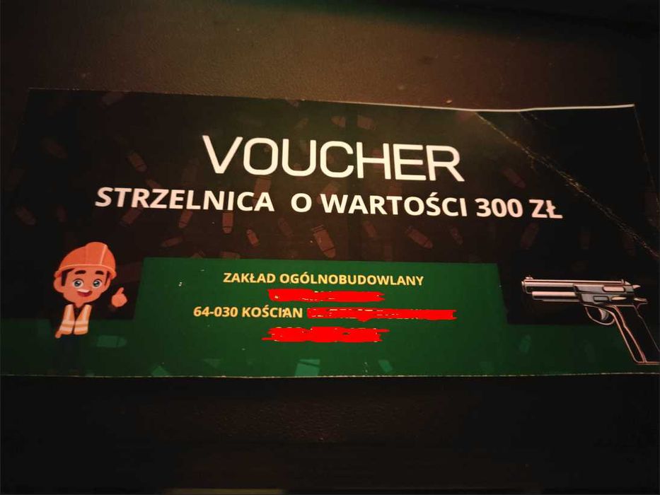 Voucher na strzelnice