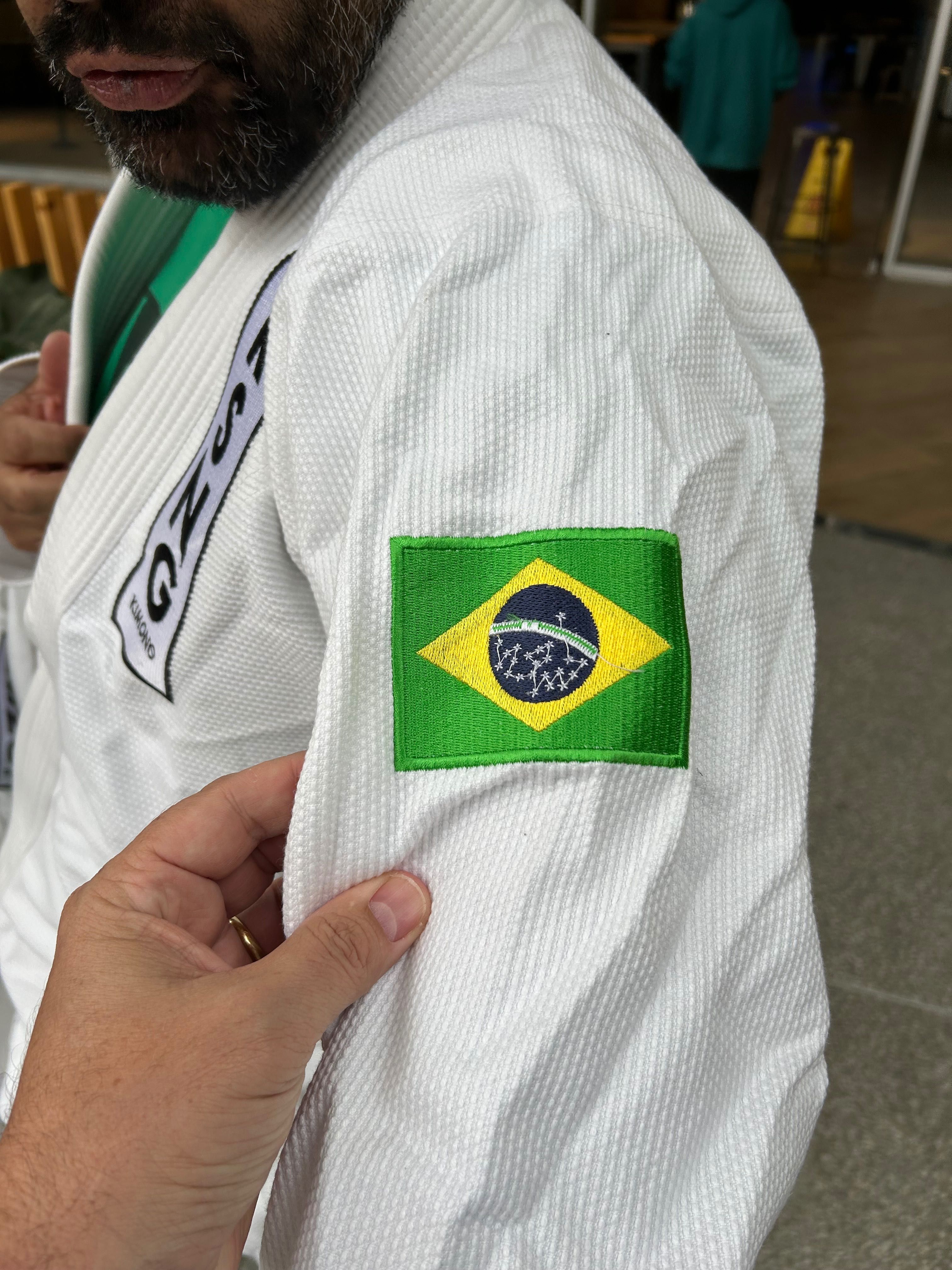 Rising Kimono A1, A2, A3 e A4 Jiu Jitsu novo acompanha faixa branca