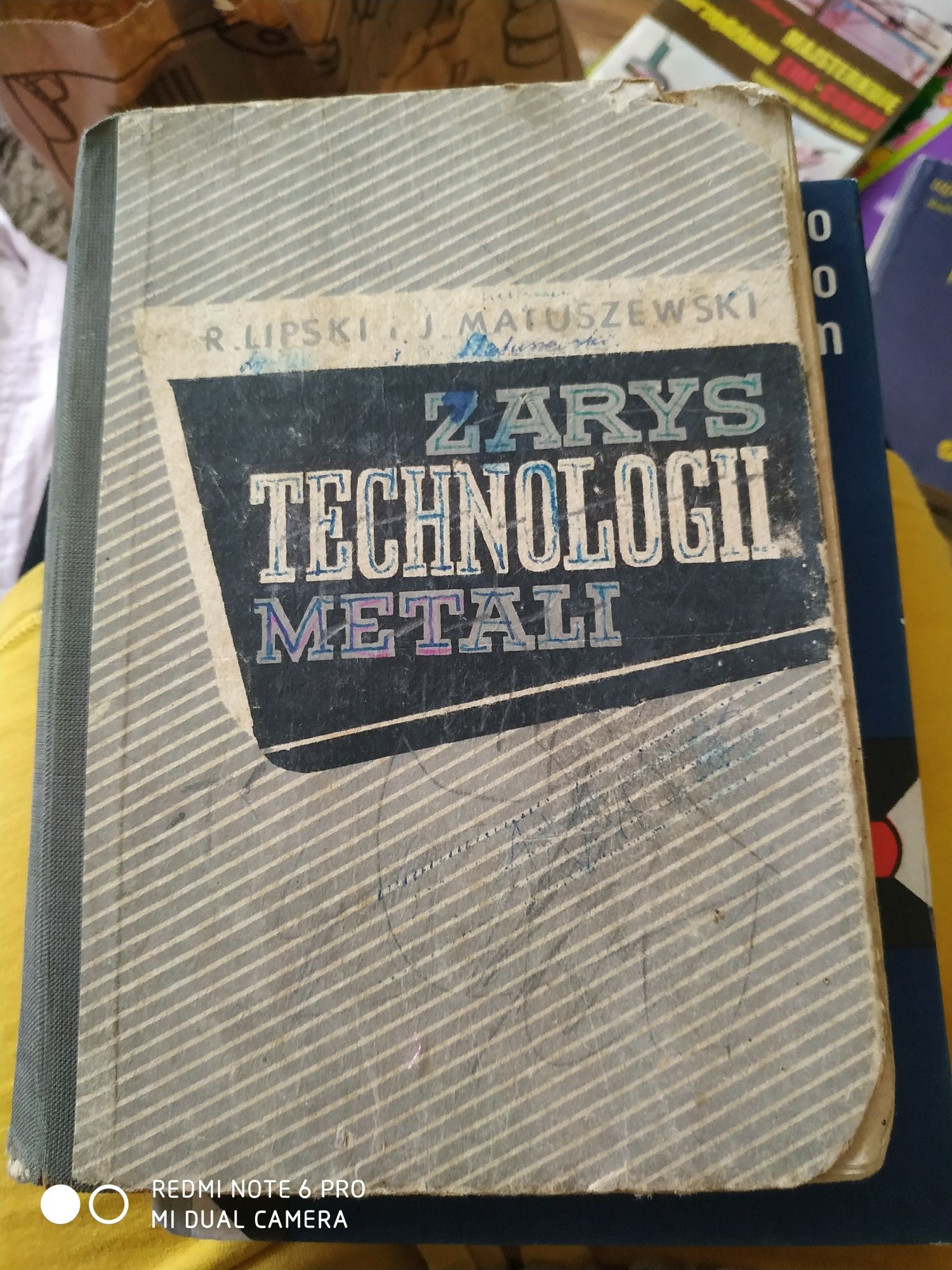 Zarys technologii metali. 1962