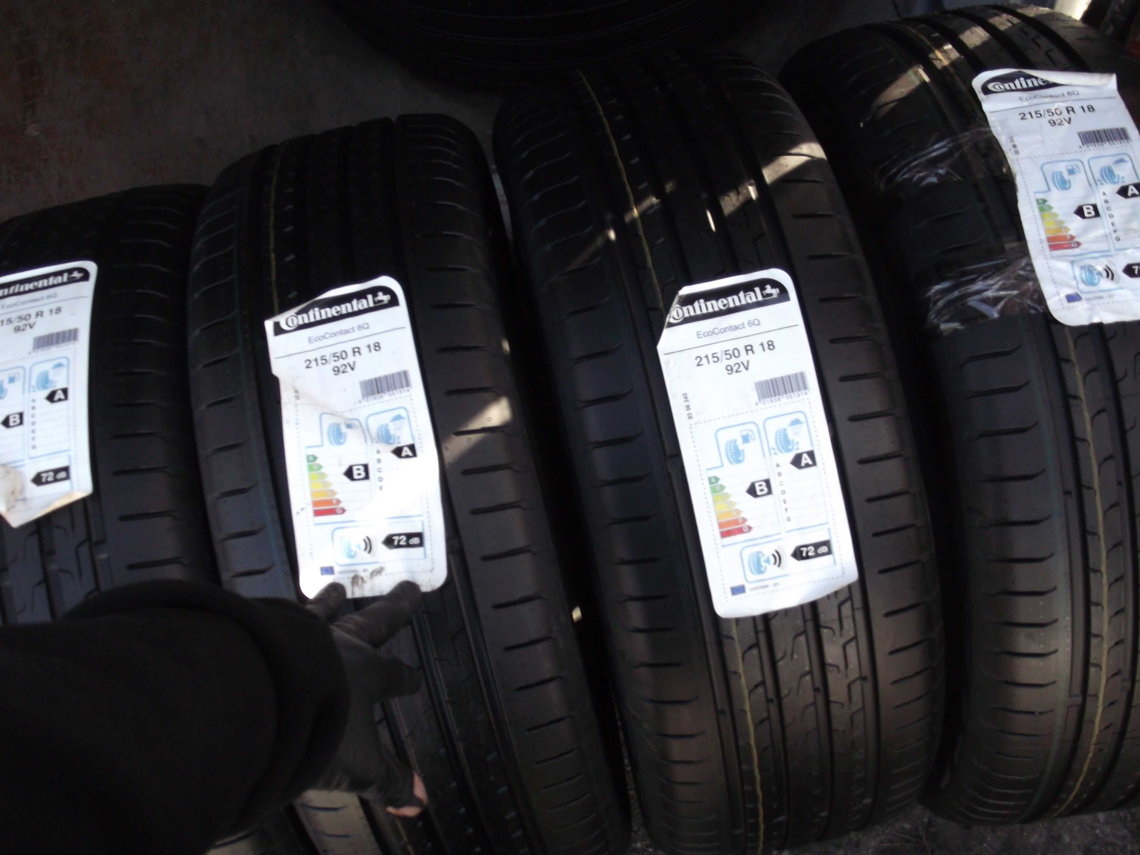 Opony 215/50/18 Continental 4szt 2019r