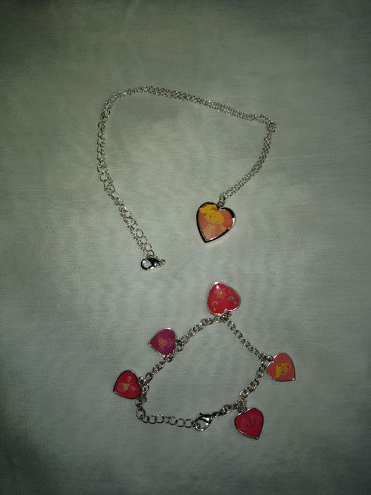 DIA DA CRIANÇA - Conj colar / fio e pulseira de menina Princesa