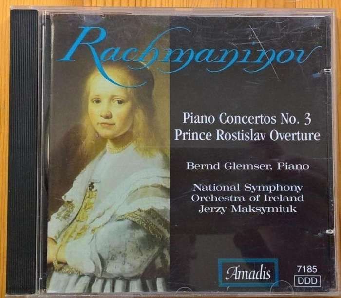 CD: Rachmaninov - Concerto piano nº 3.