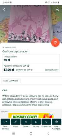 2 gry na konsole Sony psp