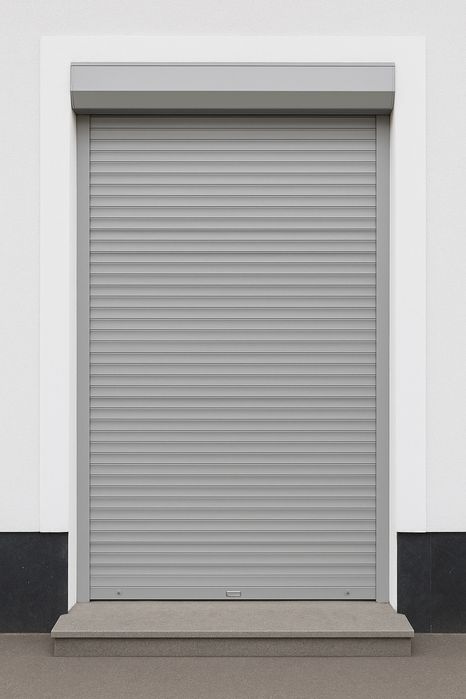 Ролет б/у 1140 х 2190 на дверь и на окна. Защиные роллеты.. Серые.