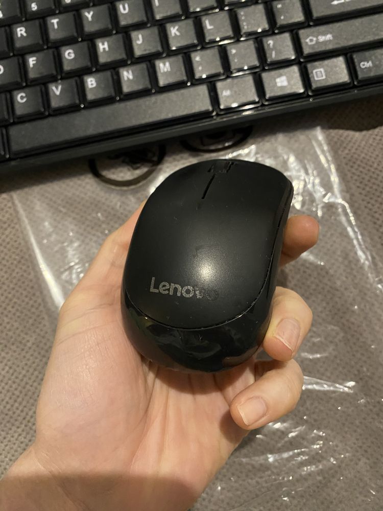 Lenovo 100 wireless combo klawiatura mysz bezprzewodowa