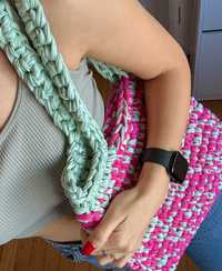 Bolsa de crochê, handmade crocheted bag