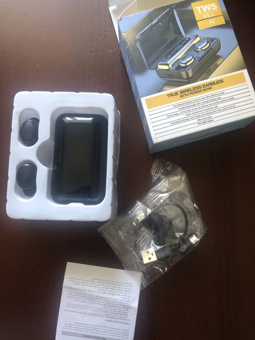 Безпровідні Навушники True Wireless with power bank