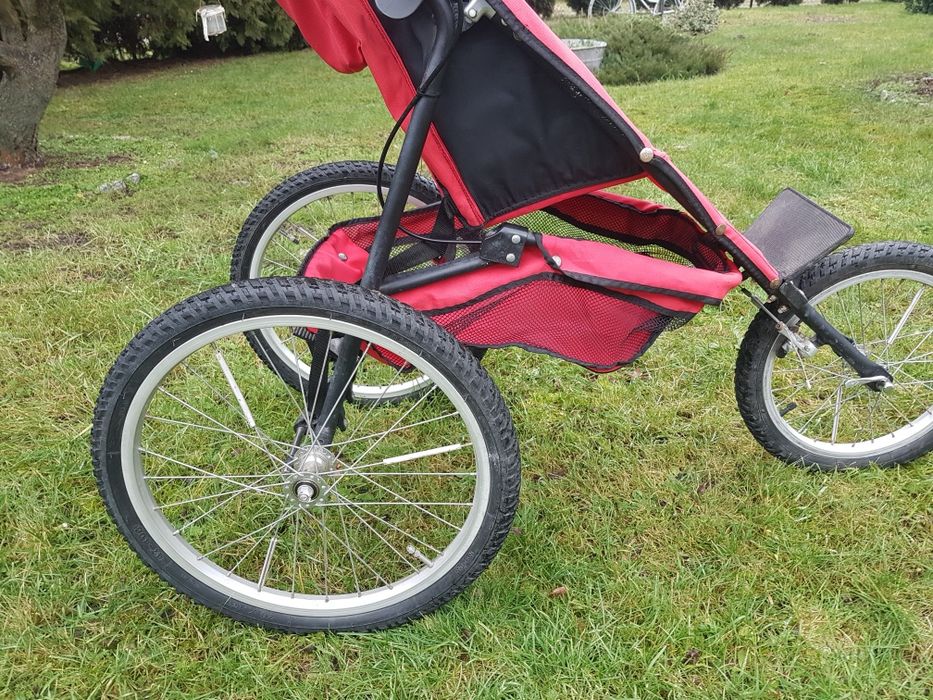 Wózek Do joggingu biegania biegowy TFK spacerowy biegus