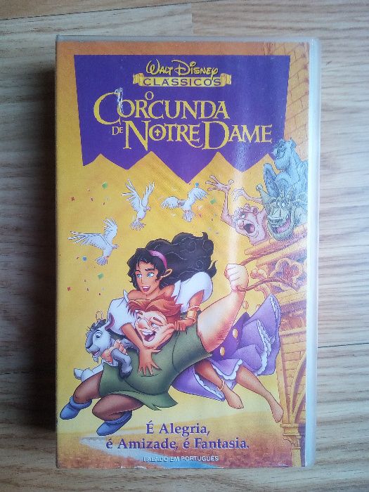 Cassete VHS O Corcunda De Notre Dame