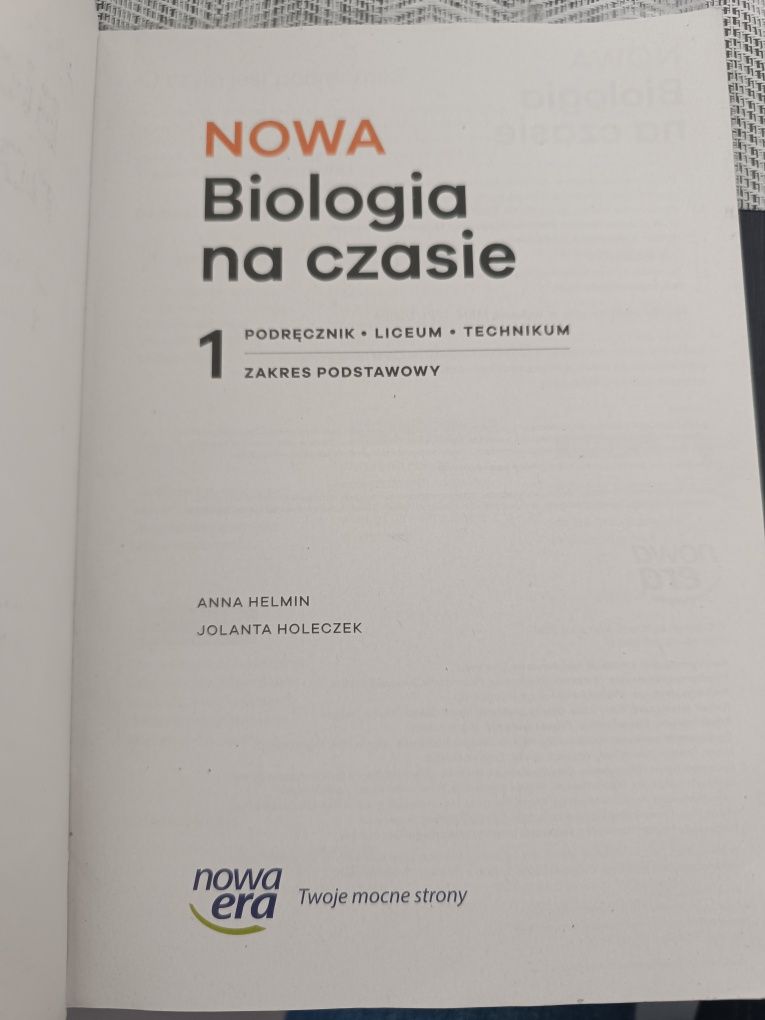 Książka Biologia na czasie 1