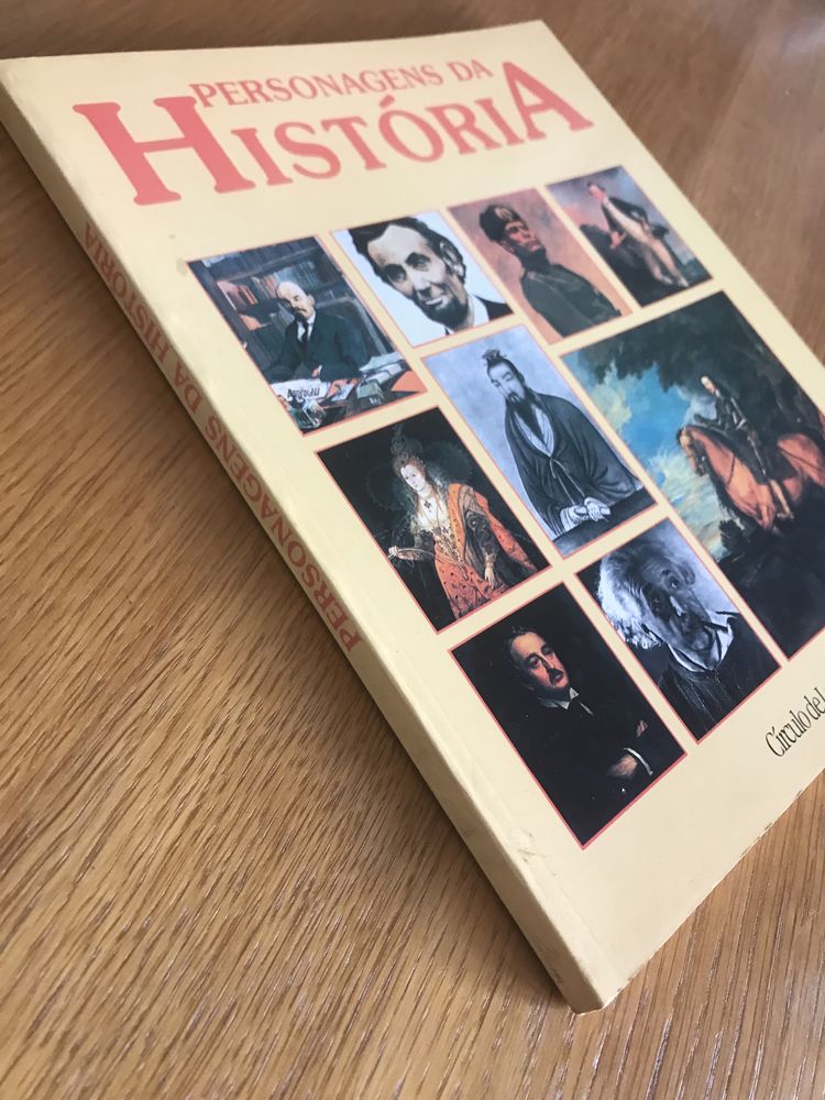 Livro História: Personagens da História - Círculo de Leitores