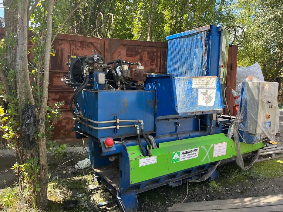 Пресс прес горизонтально канальний тюковий для макулатури вторсировини