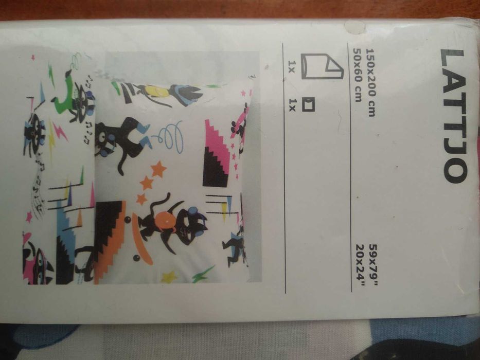 Детский постельный комплект IKEA Lattjo