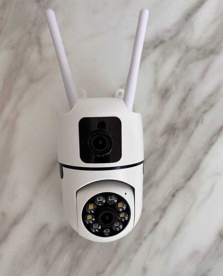 Камера відеоспостереження V380 pro для вулиці поворотна 4мп бюджетна