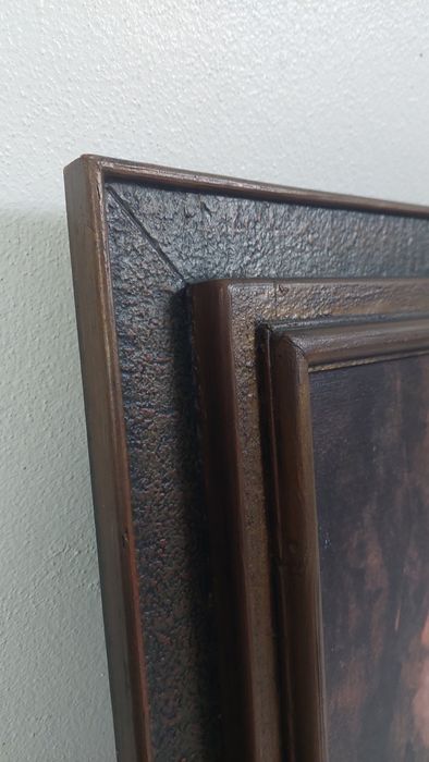 Quandro bailarinas com moldura