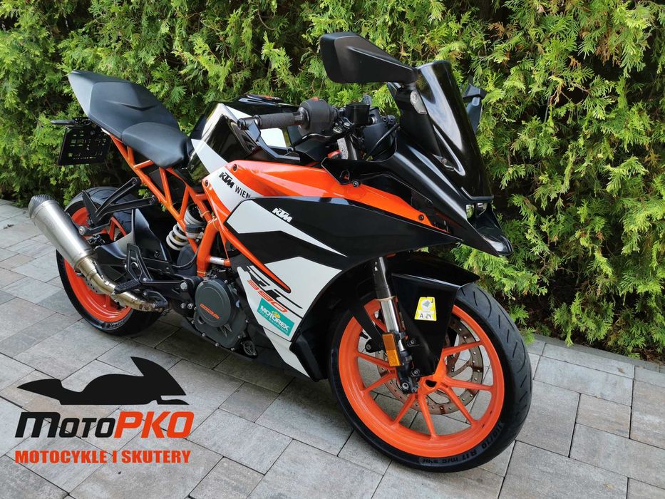 KTM RC 390- 2017r  RABAT -1000zł od ceny TRANSPORT cała POLSKA 400zł