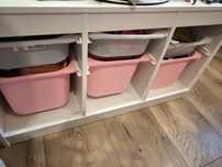 Ikea trofast z pojemnikami