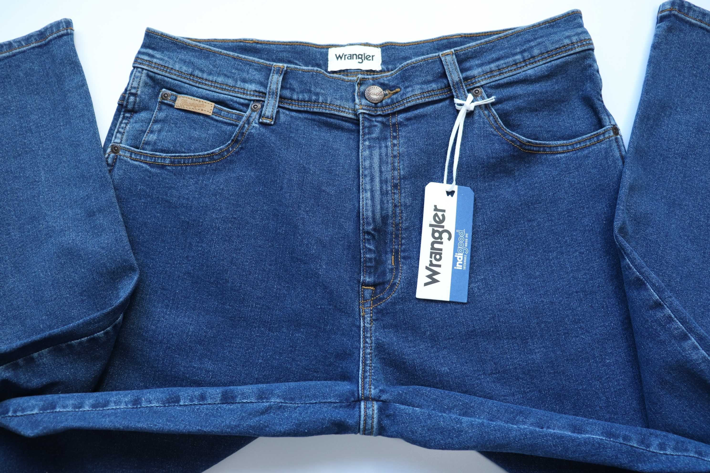 WRANGLER TEXAS SLIM W36 L30 męskie spodnie jeansy nowe