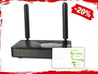 Profesjonalny Domowy ROUTER Ruter Modem Karta SIM LTE 4G WiFi (-20%)