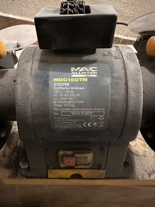 Szlifierka Stołowa z Lampka