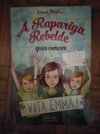 Livro "A Rapariga Rebelde quer vencer"