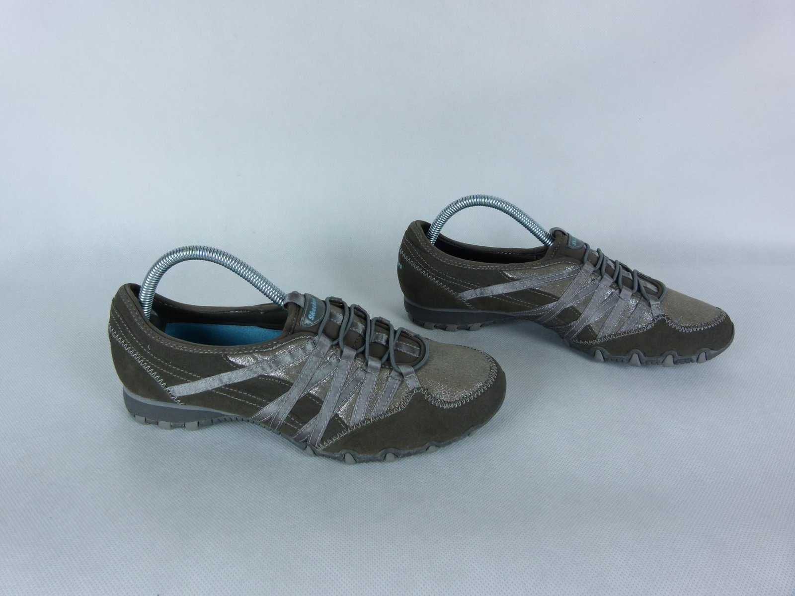 Skechers sportowe skórzane buty skóra 40 - 27 cm