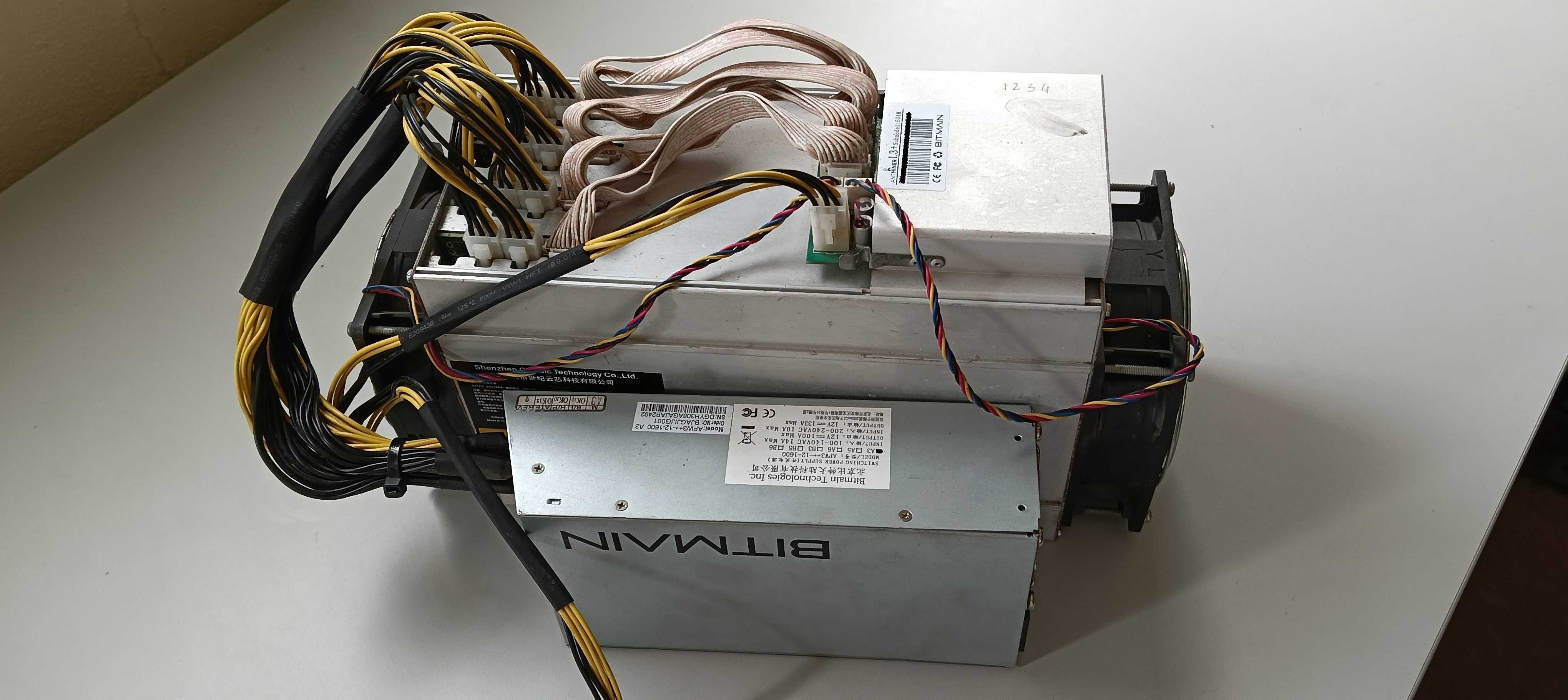 Antminer L3+ 504Mh