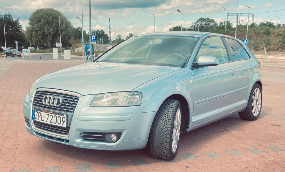 Audi A3 3-drzwiowe Sprzedam Audi A3 8P z 2006 roku, z niezawodnym silnikiem 1.9 TDI o moc